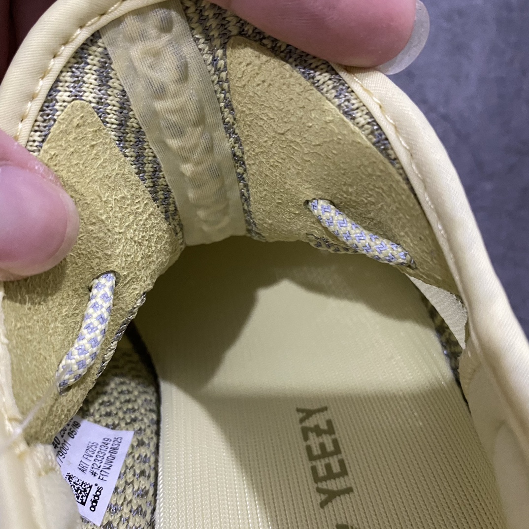 纯原Yeezy350V2Antlia脏黄满天星FV3255市场第一梯队高端零售首选品质不翻车原鞋原厂数据