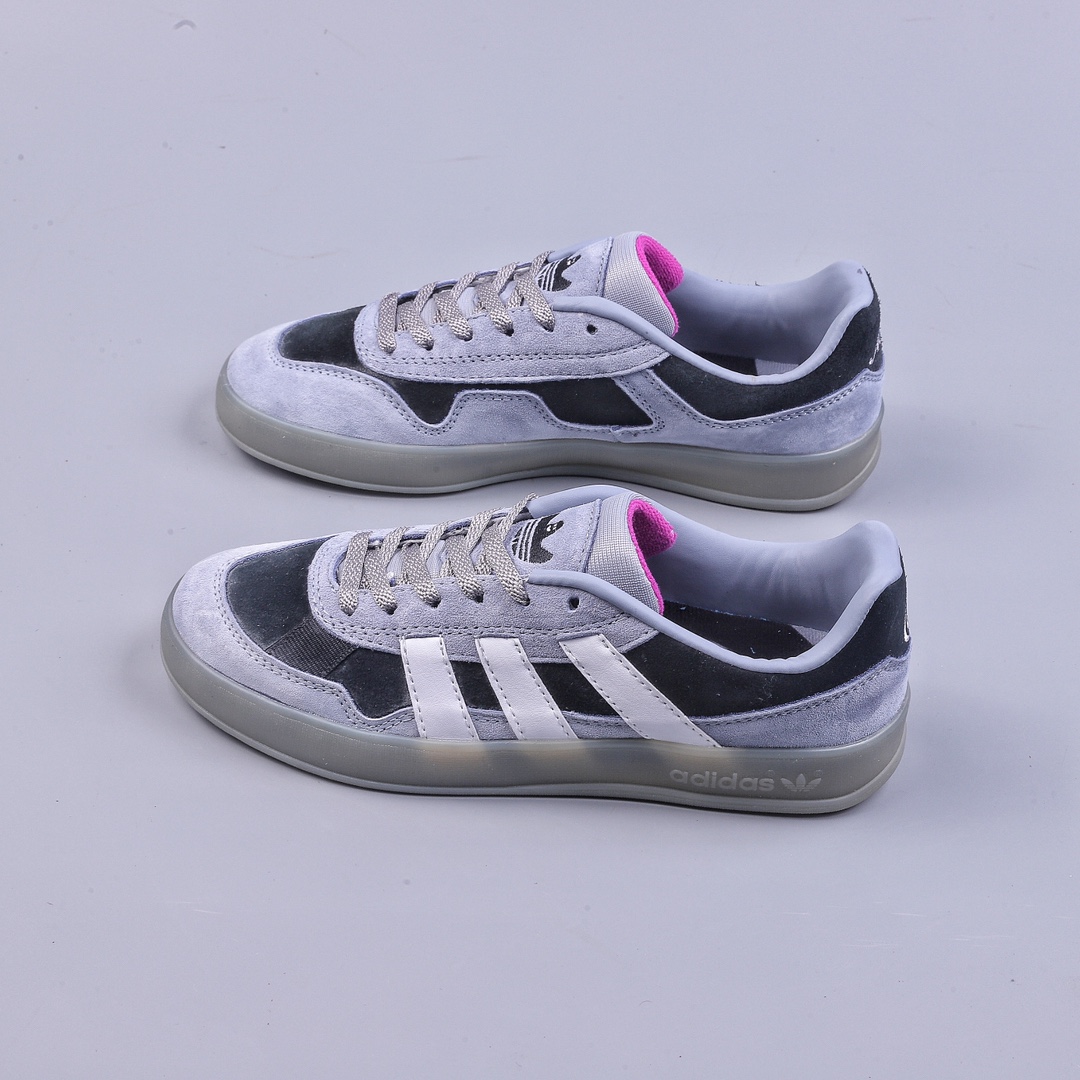 YH Adidas originals Aloha Super ”One Black Eye” anti-slip shock absorption wear-resistant GY6896