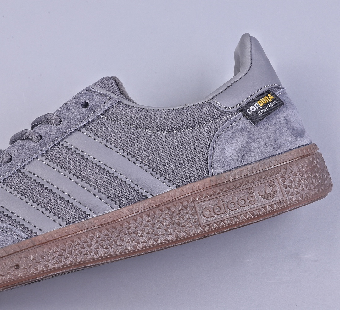 R adidas Originals Handball SPZL Handball Player Series Sneakers ”Suede Dark Gray Caramel Sole” GY7403