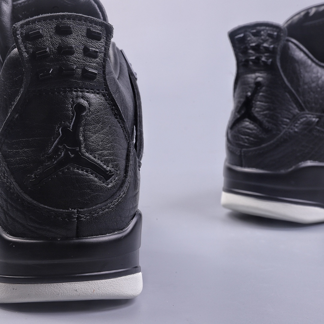 GB Air Jordan 4 Premium ”Pony Hair” AJ4 Joe 4 Luxury Black 819139-010