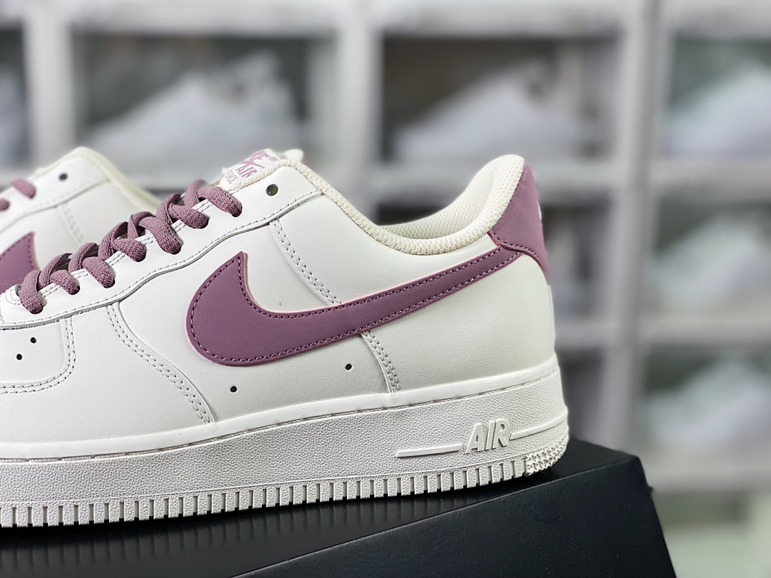 Air Force 1'07 Low”White/Berry Purple 3M” Air Force One Sneakers ”Leather White Berry Purple Reflective Hooks” CQ5059-228