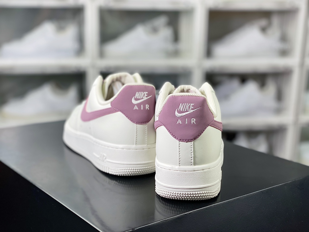 Air Force 1'07 Low”White/Berry Purple 3M” Air Force One Sneakers ”Leather White Berry Purple Reflective Hooks” CQ5059-228