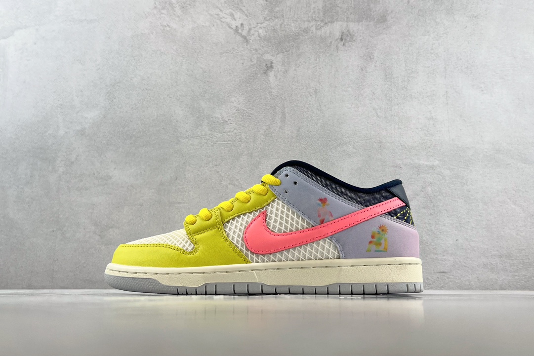 Nike SB Dunk Low ”Be True” 黄白色 DX5933-900