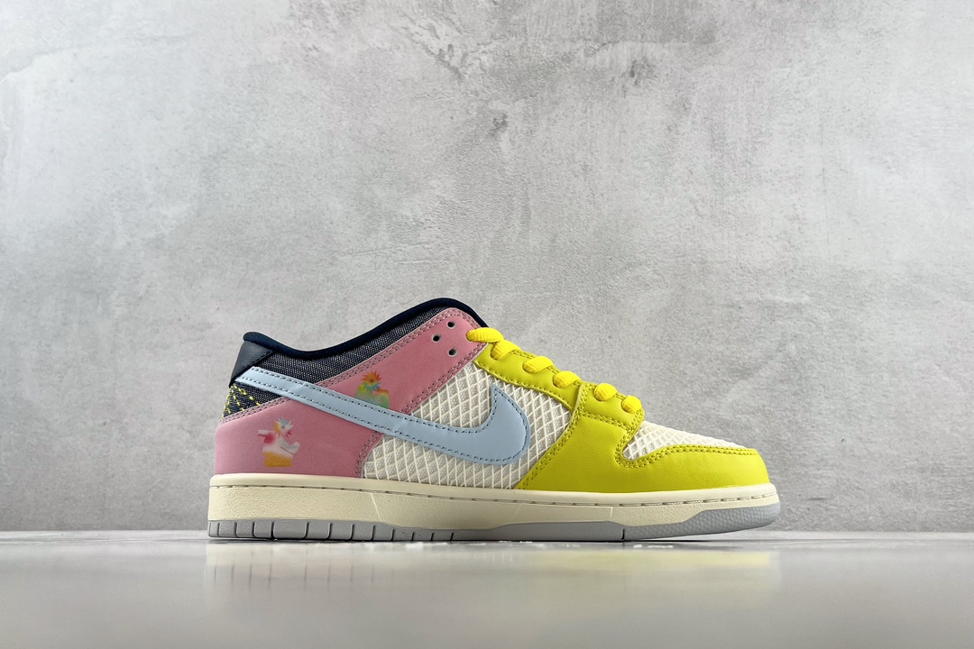 Nike SB Dunk Low ”Be True” 黄白色 DX5933-900