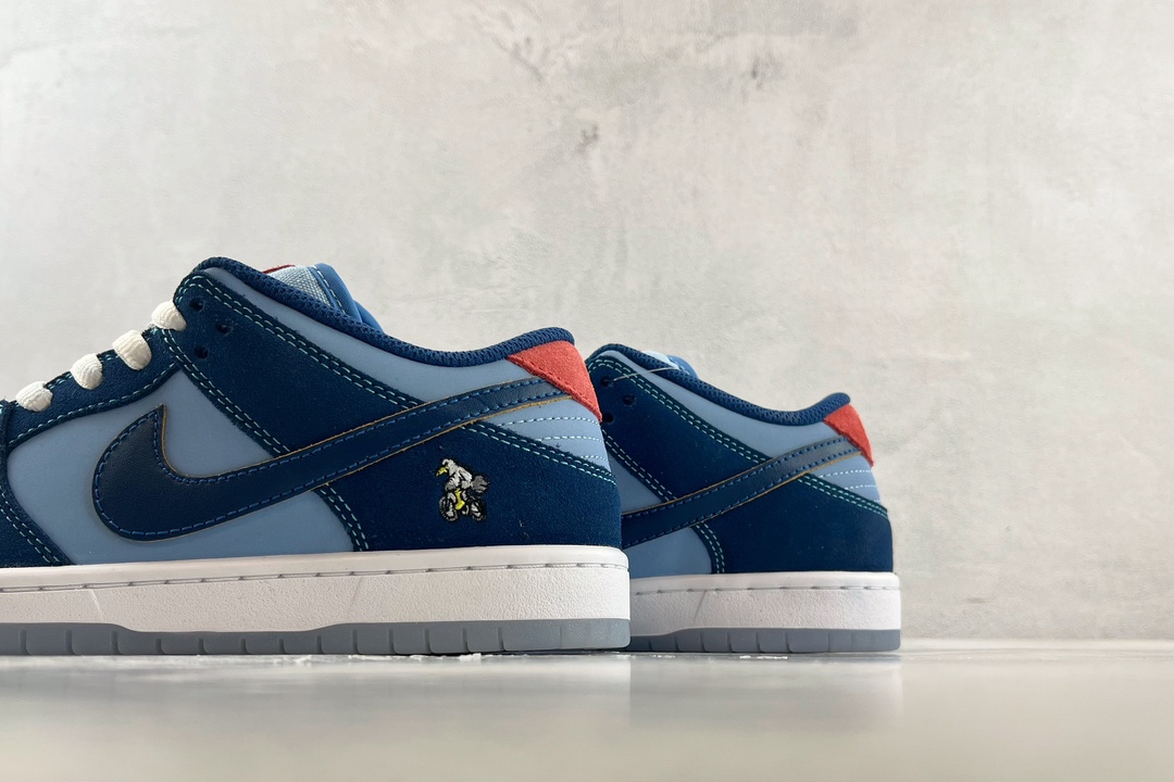 Why So Sad x Nike Dunk SB Low PRM WSS 蓝色 DX5549-400