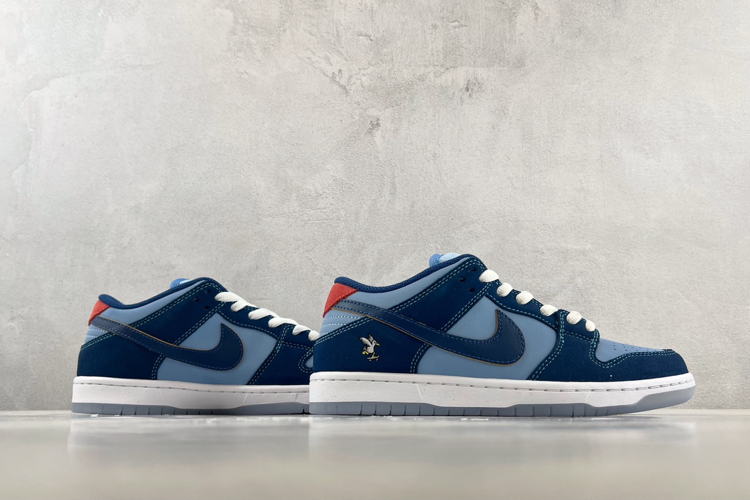 Why So Sad x Nike Dunk SB Low PRM WSS 蓝色 DX5549-400