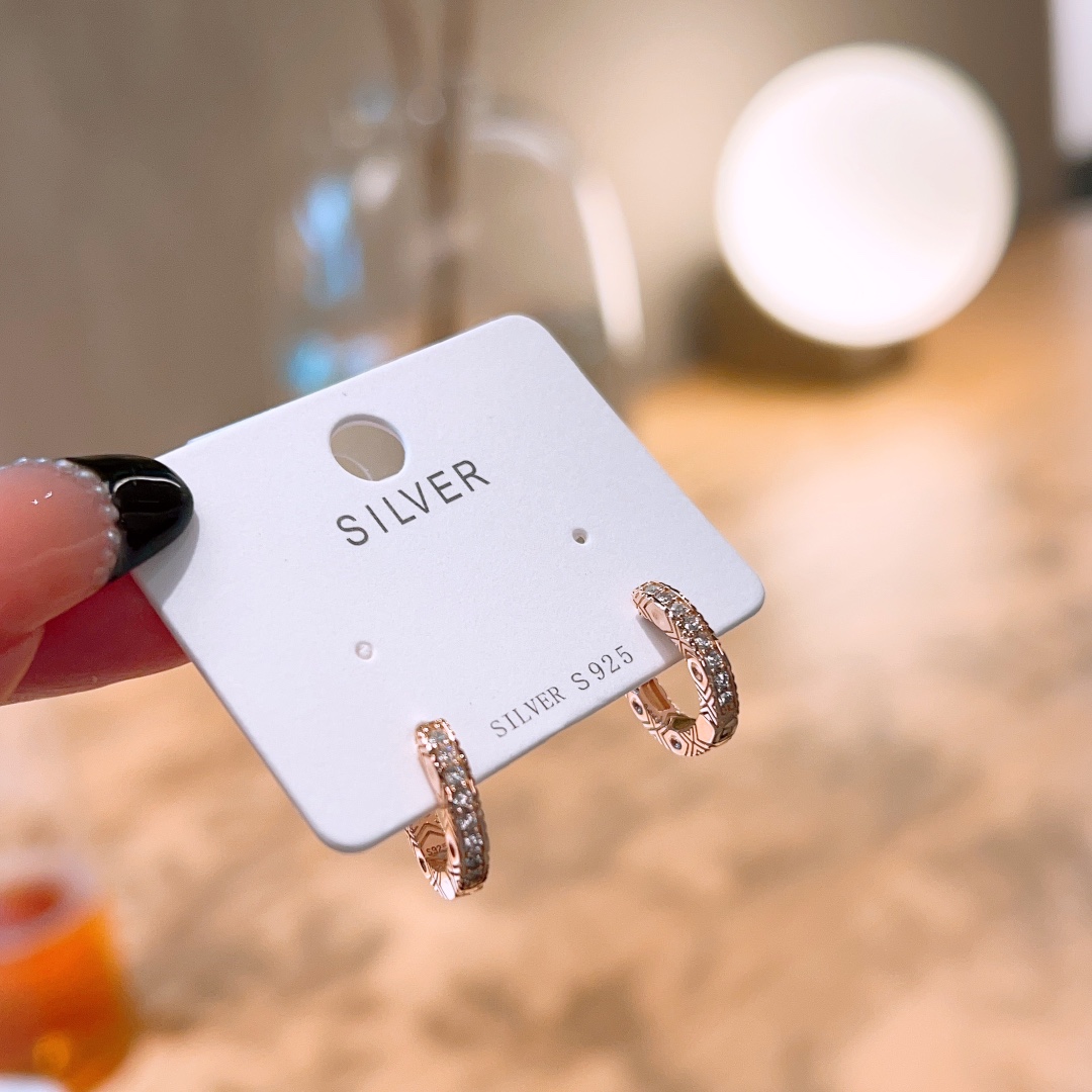 Nickel Free Silver Ear Cuffs Girly Christmas Silver