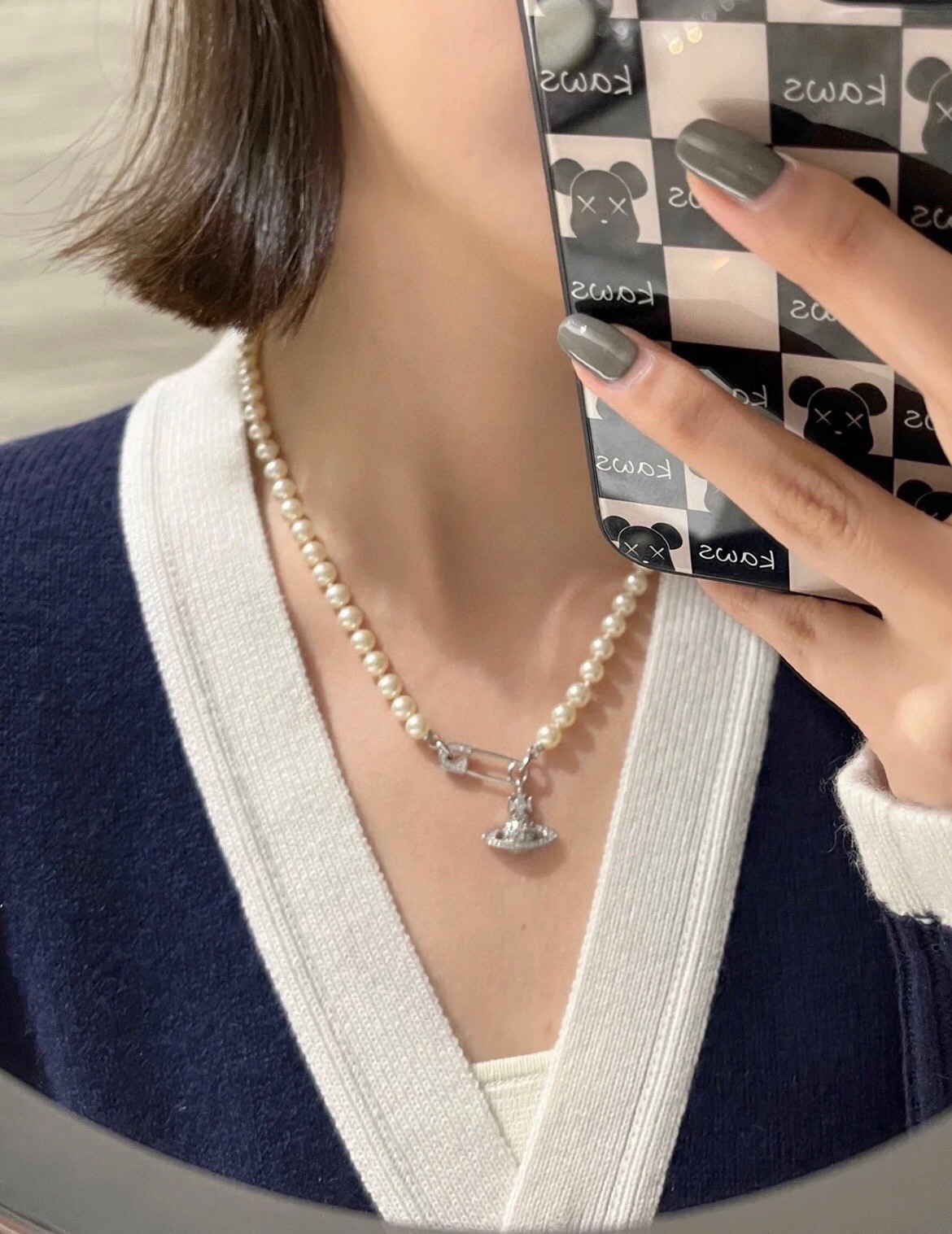 Vivienne Westwood 新品上架西太后镶嵌别针项链