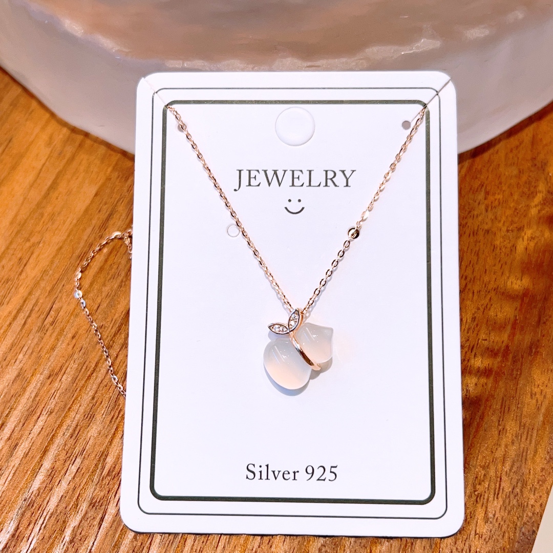 Hochglanzpoliertes Silber Kette Zart Verlobung Gold