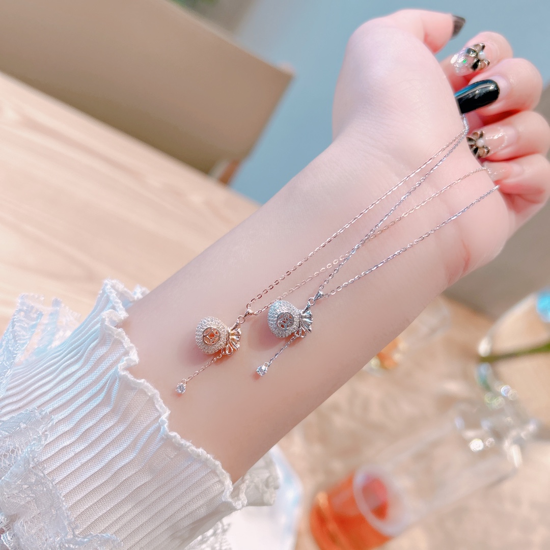 Allergiearmes Silber Kette Minimalistisch Geschenk für sie Gold