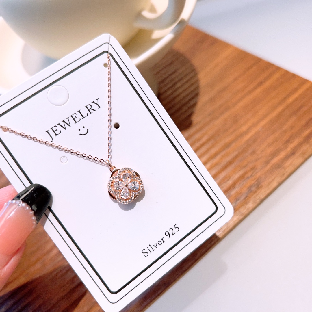 High Polish Silver Necklace Ethereal Travel Silver