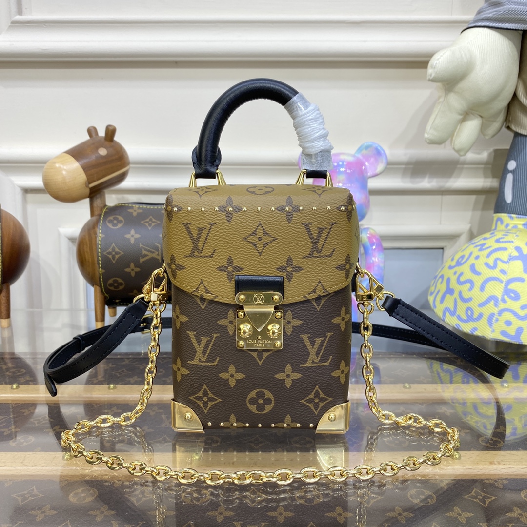 Louis Vuitton Bags Handbags Yellow Monogram Reverse Canvas Chains M82465