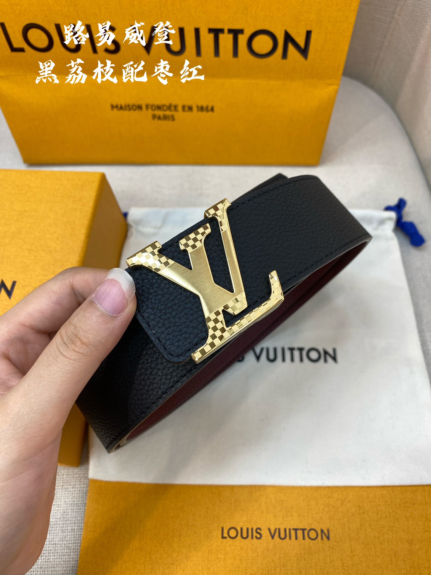 LV代工厂货品4.0宽度可验货正品一