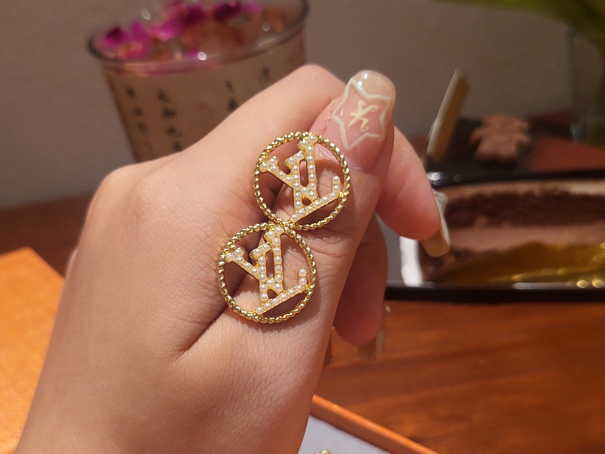 ️ LV Luxury Jewelry Box Set▪️ The Fashion of Earrings with Ins - Jewelry 6