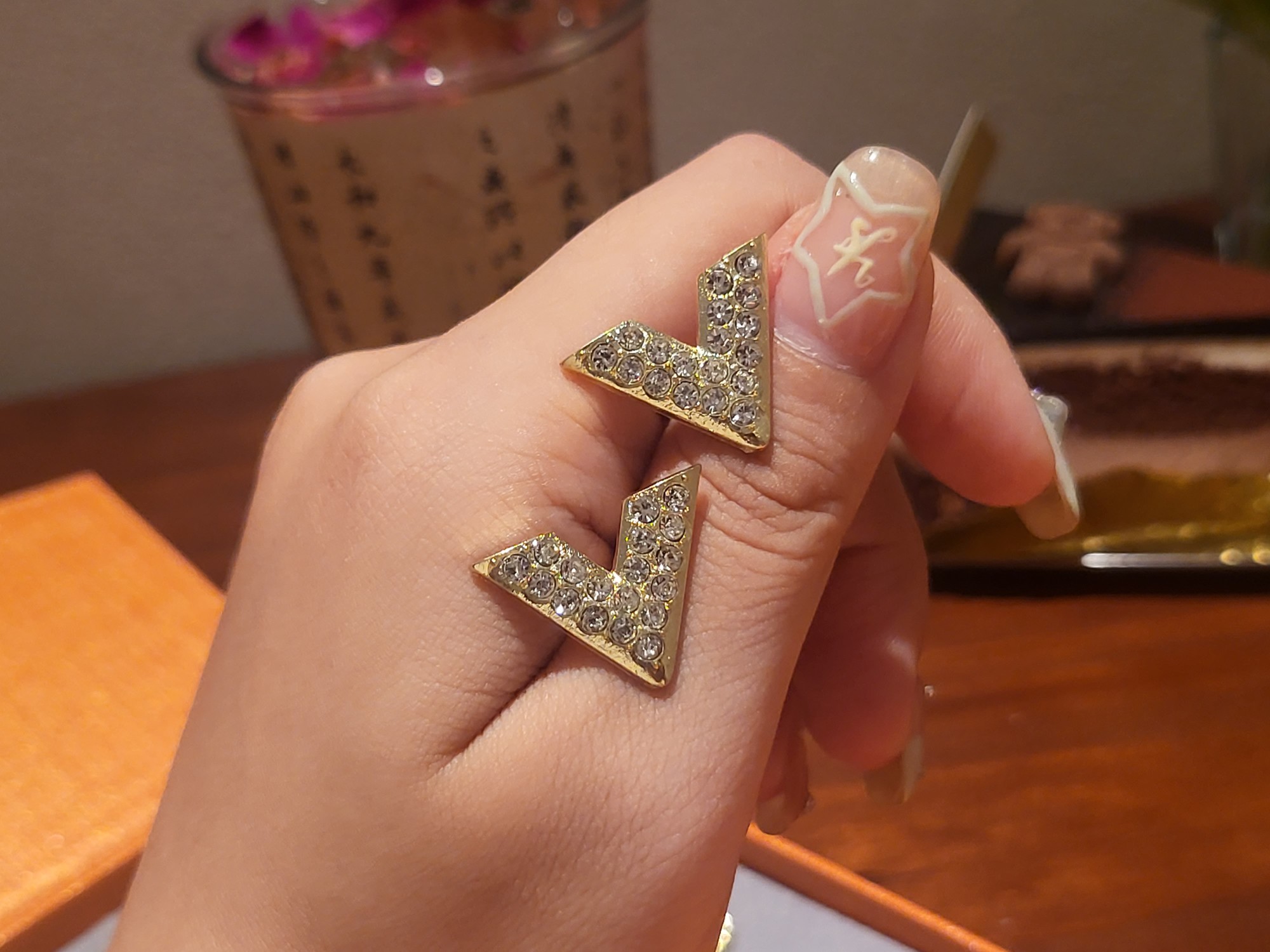 ️ LV Luxury Jewelry Box Set▪️ The Fashion of Earrings with Ins - Jewelry 7