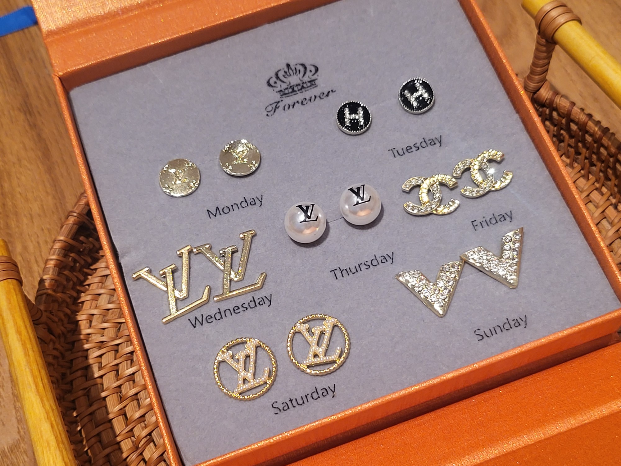 Exquisite LV earringsWear it with intelligence and generosity~Strongly - Jewelry
