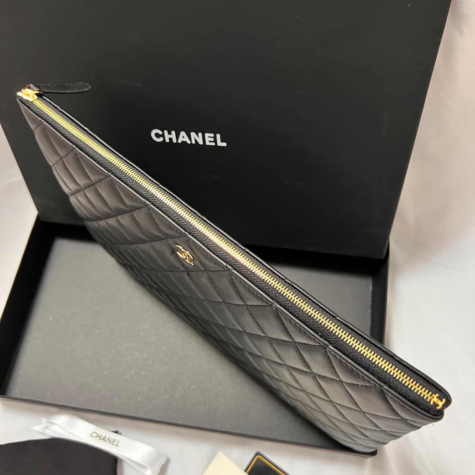 Chanel 小香 Ipad手拿包