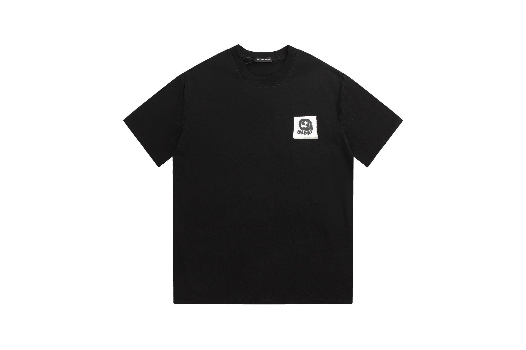 🔥🔥🔥 Camiseta de manga corta de la colaboración Balenciaga x GUCCI/Gucci, tela cómoda y transpirable, estilo moderno …