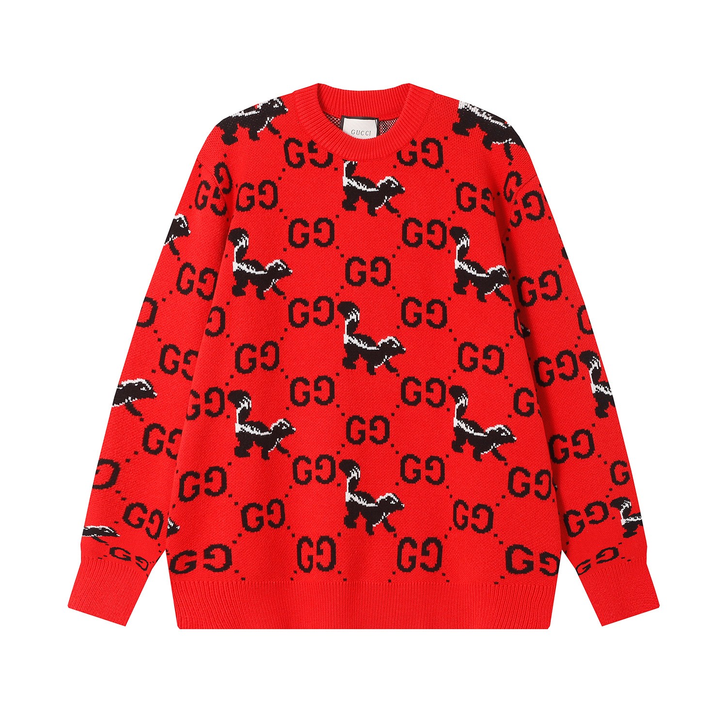 🔥🔥🔥Suéter de punto Gucci 23SS unisex con doble G y patrón de comadreja, muy llamativo y con mucho estilo, tacto muy …