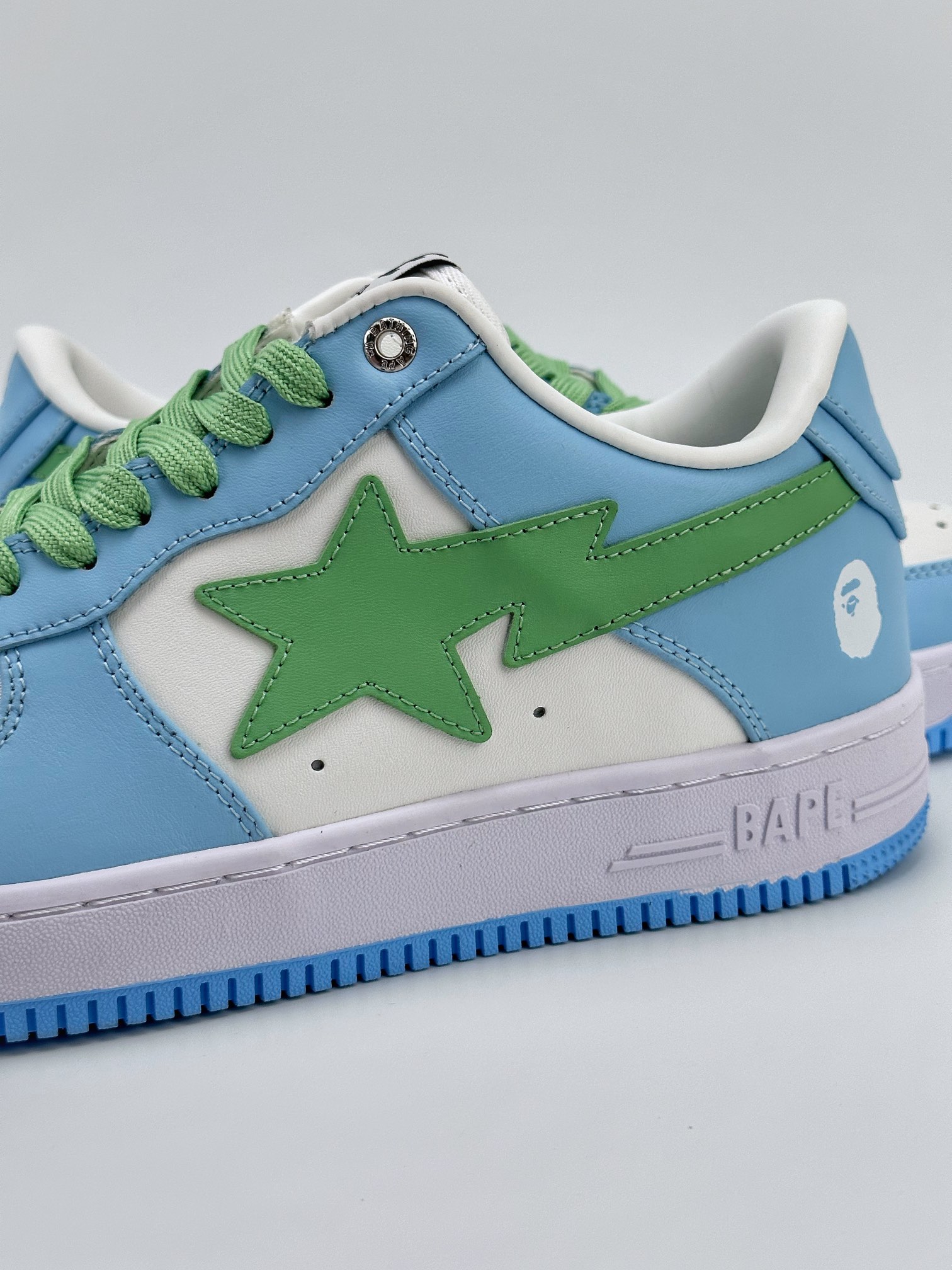 Bape x Air Force 1 '07 Low Blue Green 1H70191005