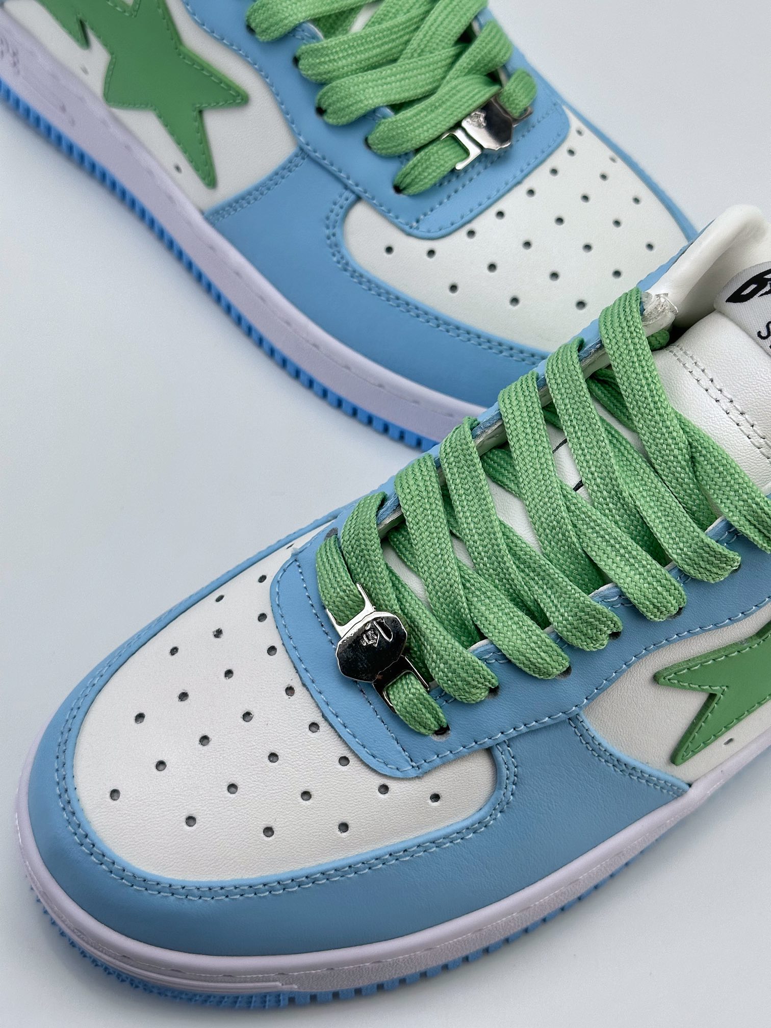 Bape x Air Force 1 '07 Low Blue Green 1H70191005