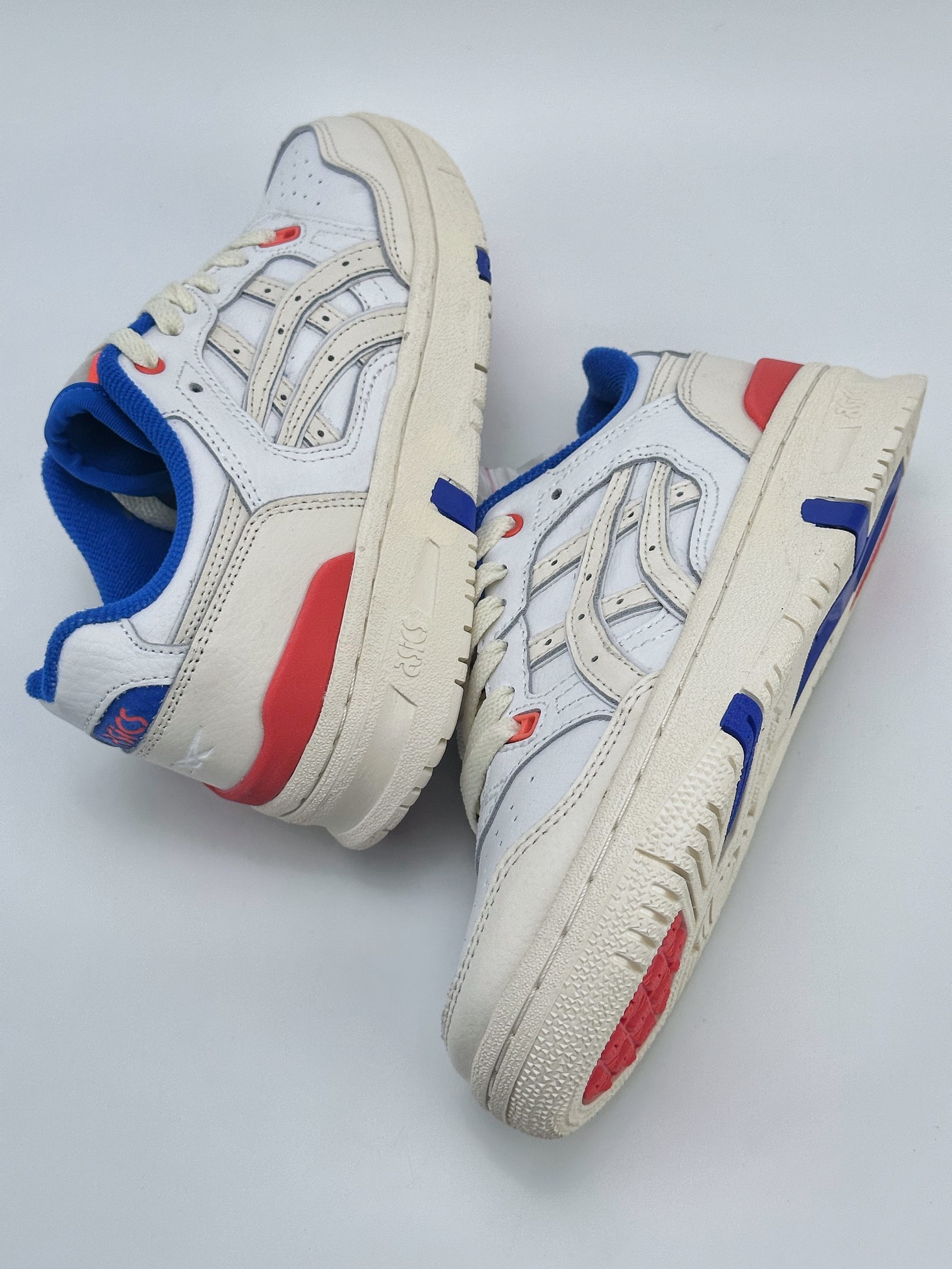 Asics EX89 x Ronnie Fieg white blue orange classic retro trend sneakers 1201A885-100