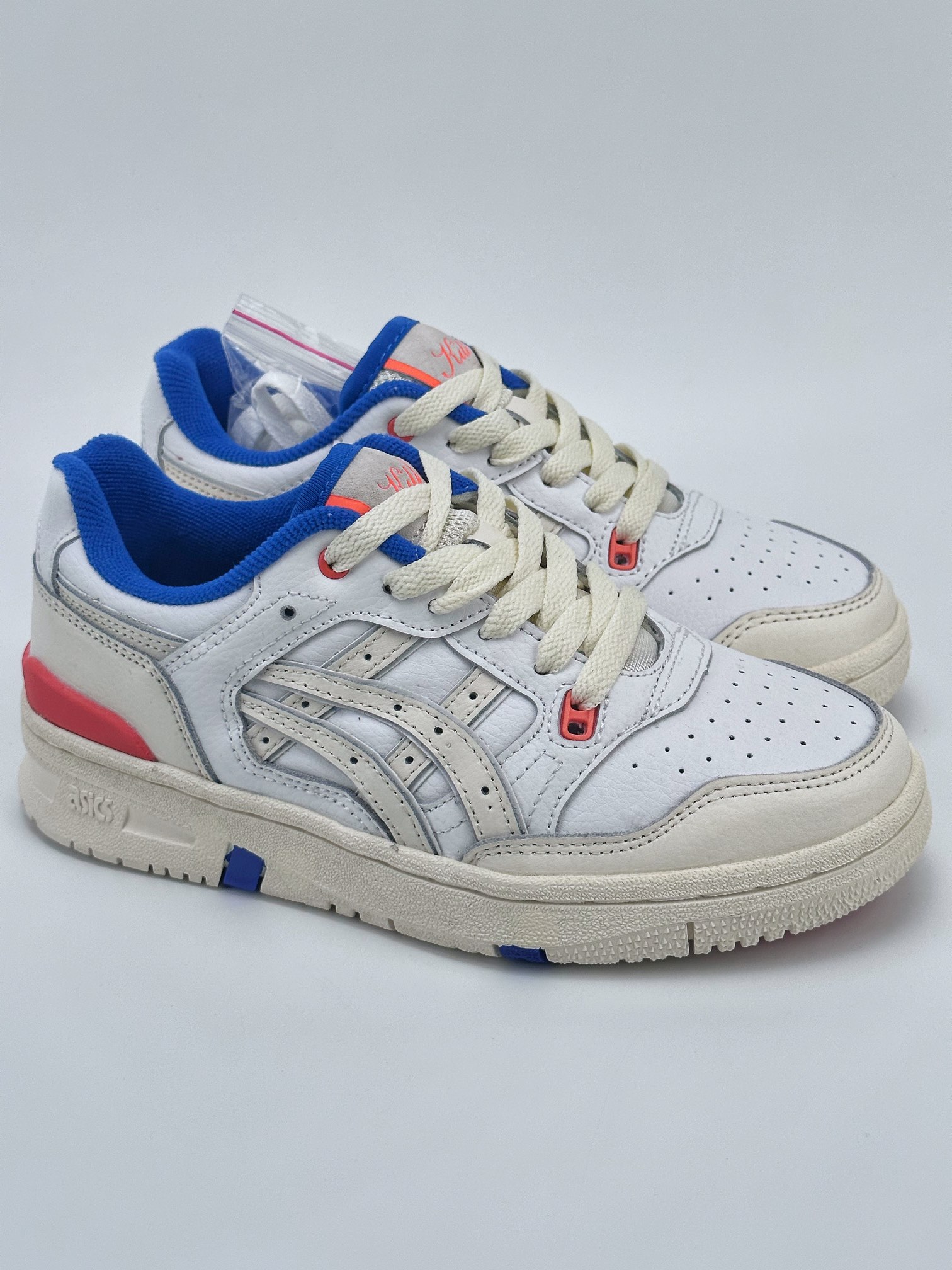 Asics EX89 x Ronnie Fieg white blue orange classic retro trend sneakers 1201A885-100