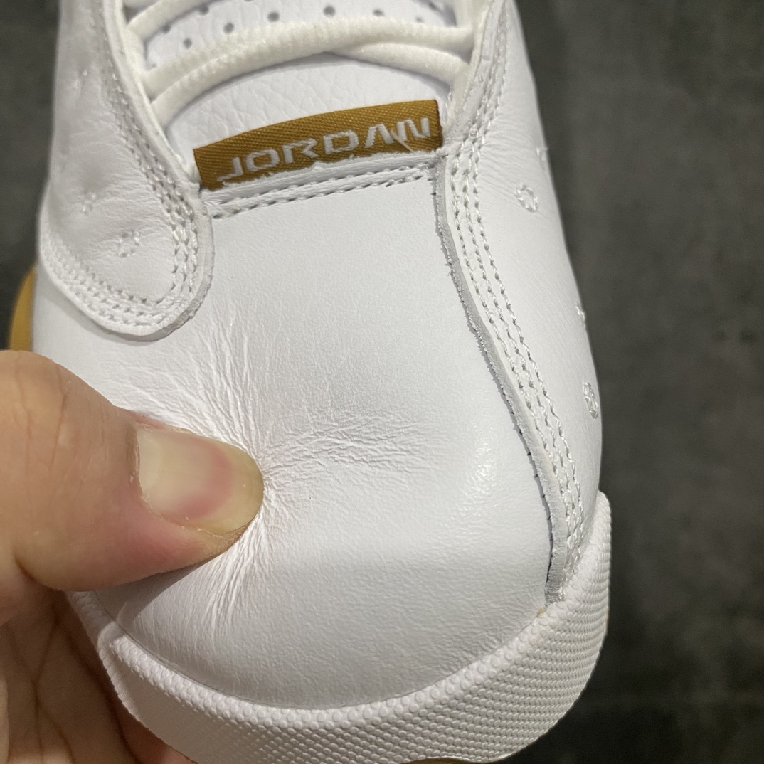 图片[4]-【莞产纯原版】Air Jordan AJ13 小麦白棕 414571-171nn纯原大厂出品 全系列原楦原纸板开发 采购原厂皮料 原厂定型 后跟完美效果 原厂3D猫眼 原厂碳板 到手可放心比对发售原鞋 上脚百分百充当正品驾驭 真正原装公司级完美鞋型 一切细节实拍所见所得！纸板中底、钢印 完美版型 尺码：40 40.5 41 42 42.5 43 44 44.5 45 46 47.5-莆田鞋批发中心