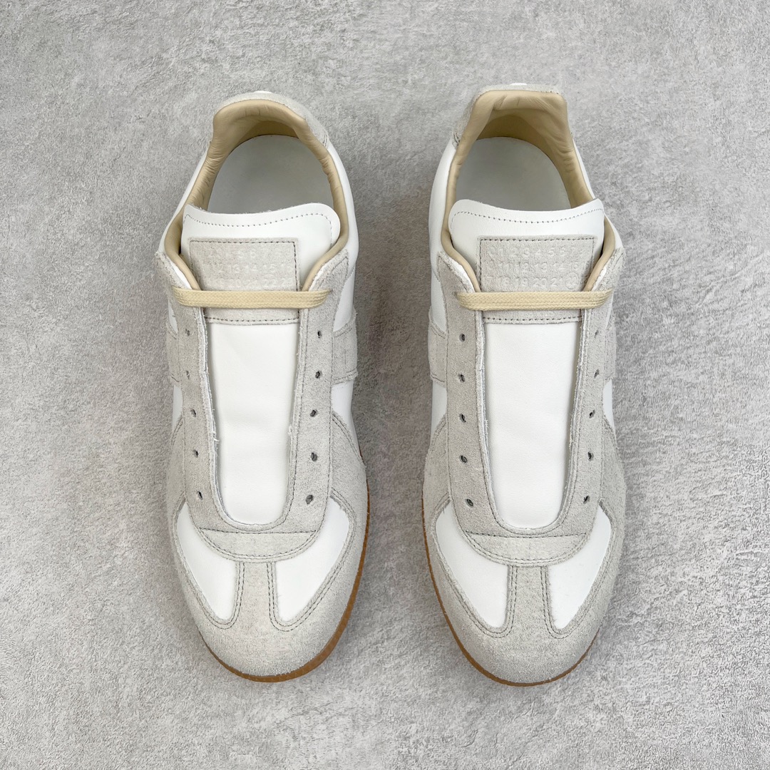 ＃渠道版 Maison Margiela Calfskin Replica 马吉拉复古低帮时尚德训鞋 上