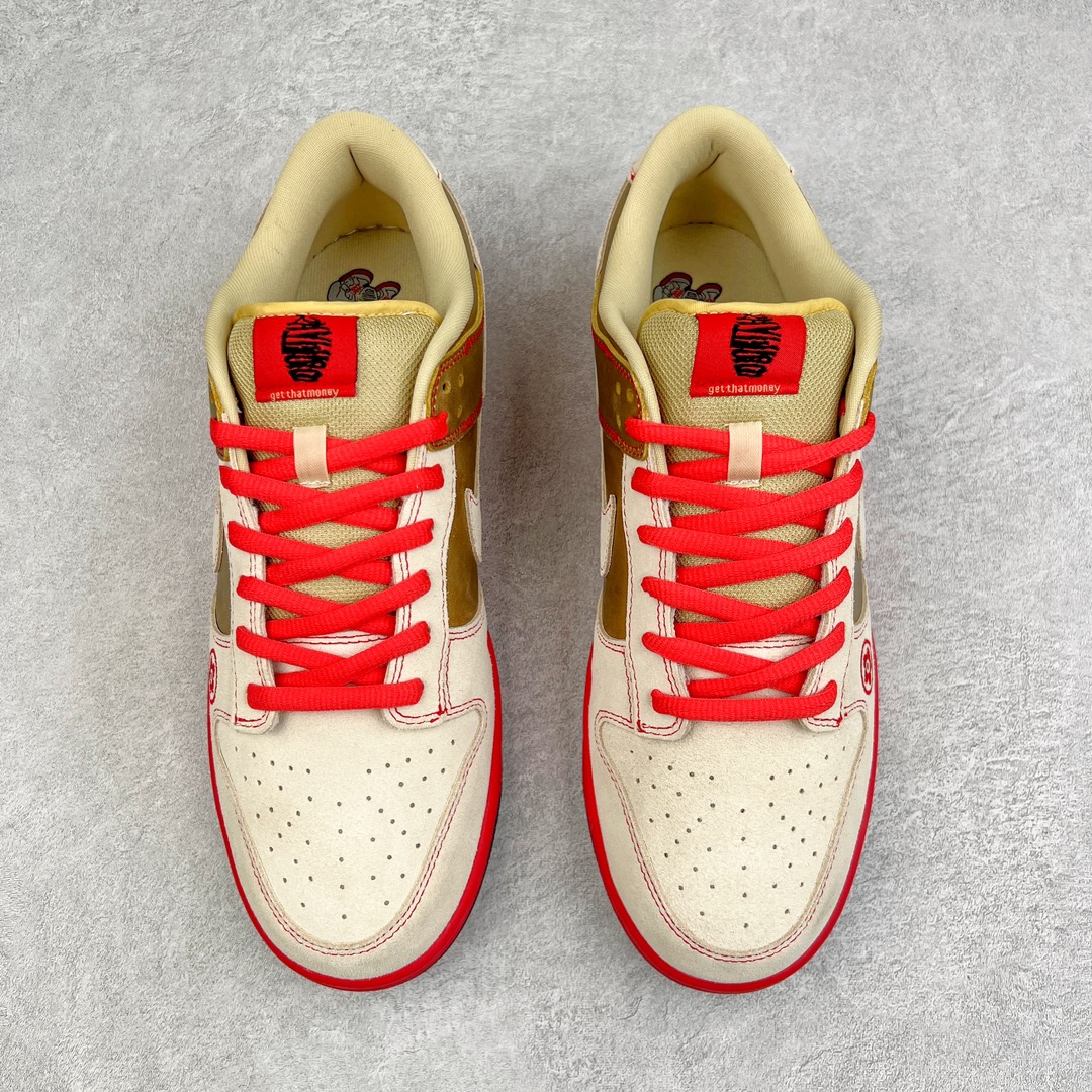 图片[2]-💰260 ＃CF纯原 NK Dunk SB Low Pro 招财猫金色 304292-771 大厂出品 极力推荐 原装头层材料 独家版型蒸餾加工帶來的是更好的视觉和脚感体验大厂纯原品质出货 清洁度 电绣工艺 皮料切割干净无任何毛边 细节完美 尺码：39 40 40.5 41 42 42.5 43 44 44.5 45 编码：by3936030-运动鞋