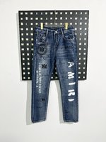 Amiri Clothing Jeans Pants & Trousers Buy Cheap
 Blue Yellow Track