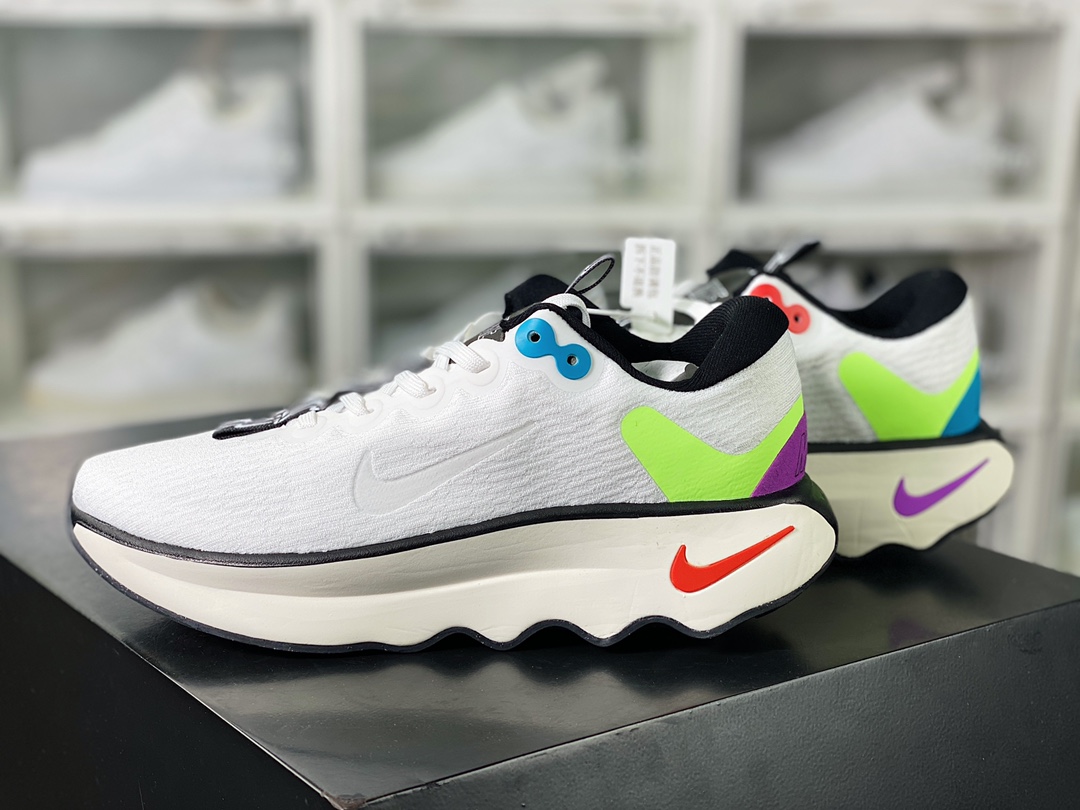 Motiva White Lime Blue Lightning” Motiva sports jogging shoes ”white, black, fluorescent, green, blue, purple mandarin duck” FJ1058-100