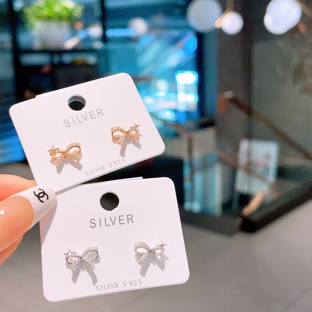 Fine Silver Earrings Playful Engagement Silver