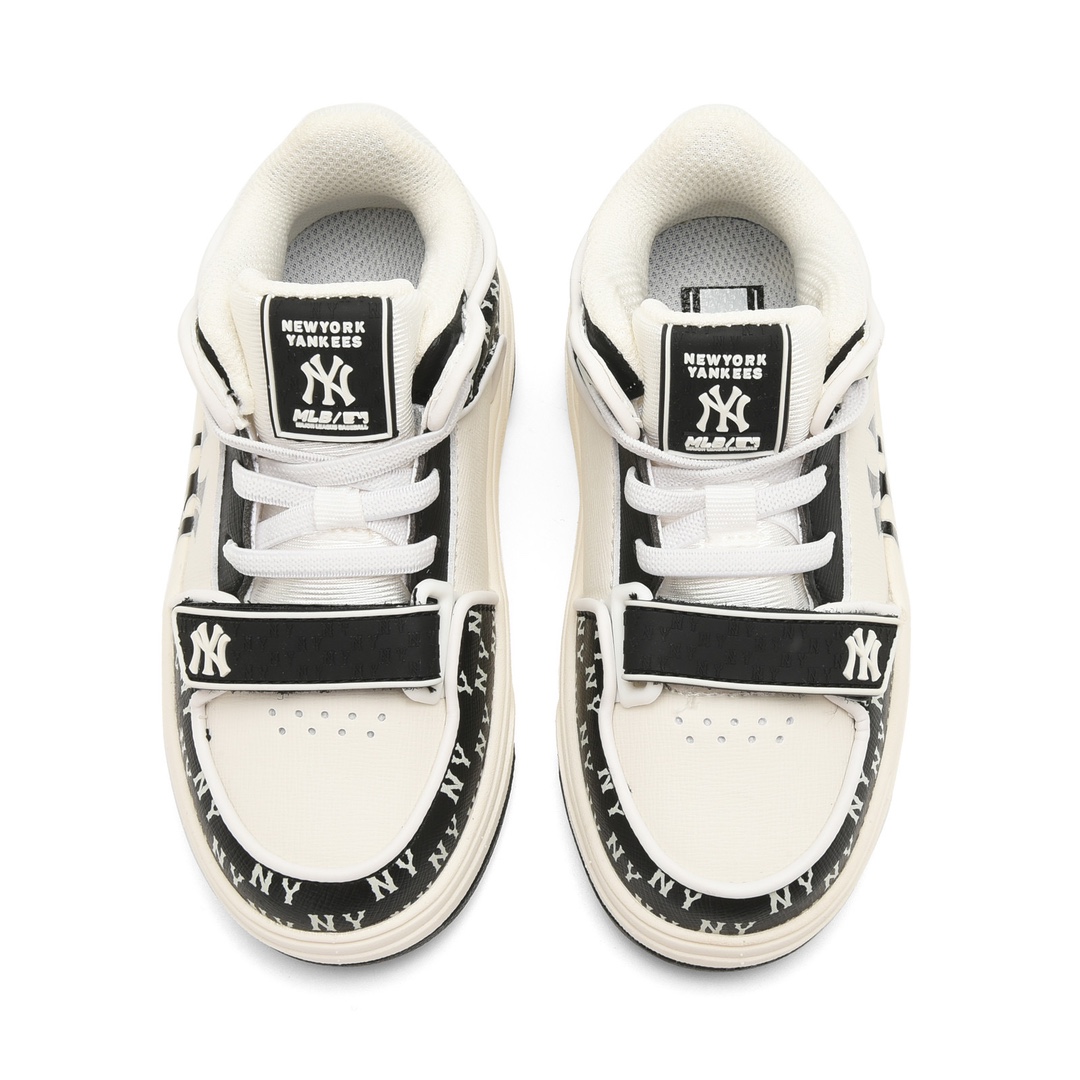 图片[5]-MLB官方同步 男女儿童休闲板鞋复古老花中帮学生潮鞋春夏新款童鞋 码数 24-37 （24-27 松紧带 28-37 鞋带）-选品中心