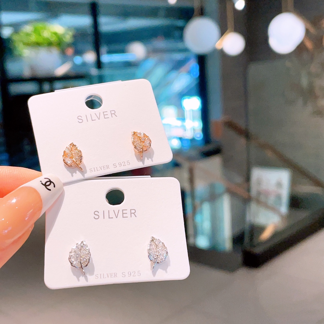 Massivsilber Ohrringe Elegant Geburtstag Silber