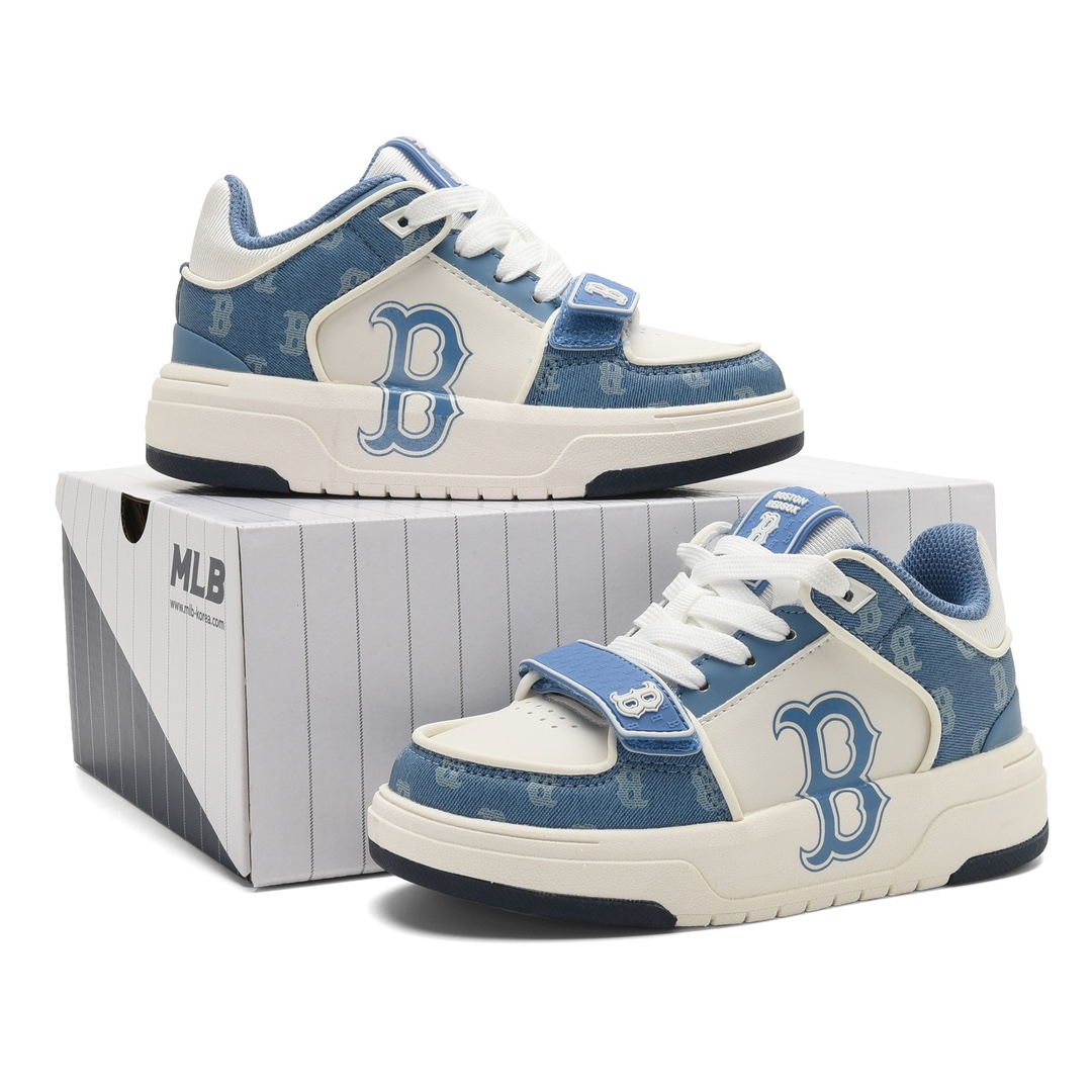 图片[9]-MLB官方同步 男女儿童休闲板鞋复古老花中帮学生潮鞋春夏新款童鞋 码数 24-37 （24-27 松紧带 28-37 鞋带）-选品中心