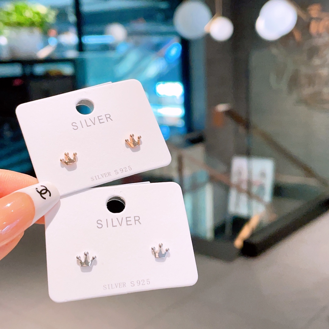 925 Silber Ohrringe Mädchenhaft Muttertag Gold