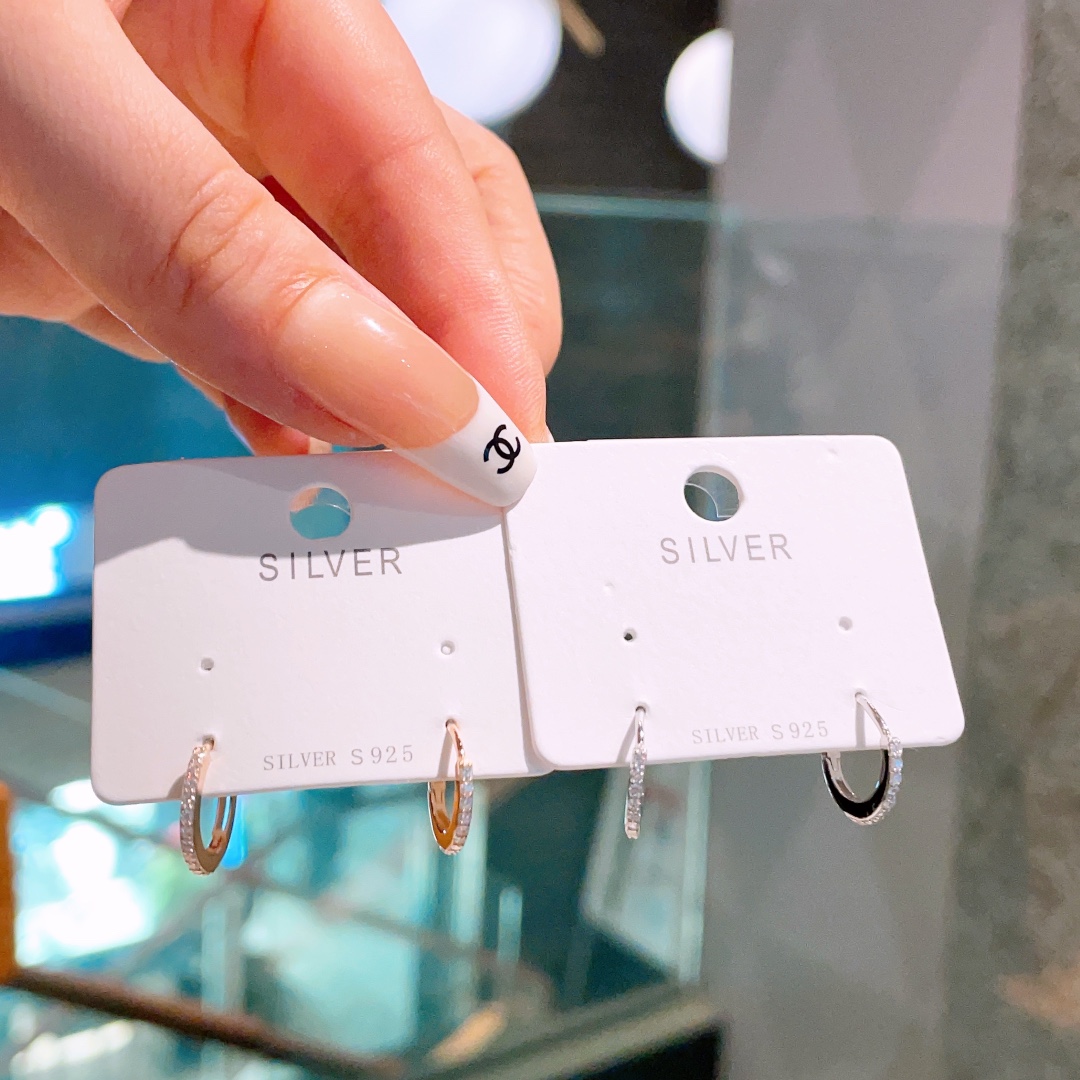 Solid Silver Ear Cuffs Sweet & Cool Confession Gold