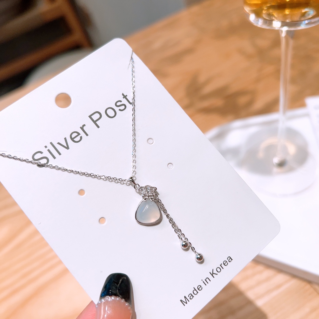 森ガール低アレルギー銀ネックレスゴールド 親友へのプレゼント