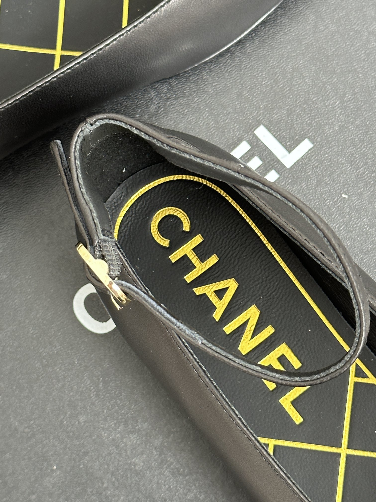 CHANE*小香23新品经典双C拼色