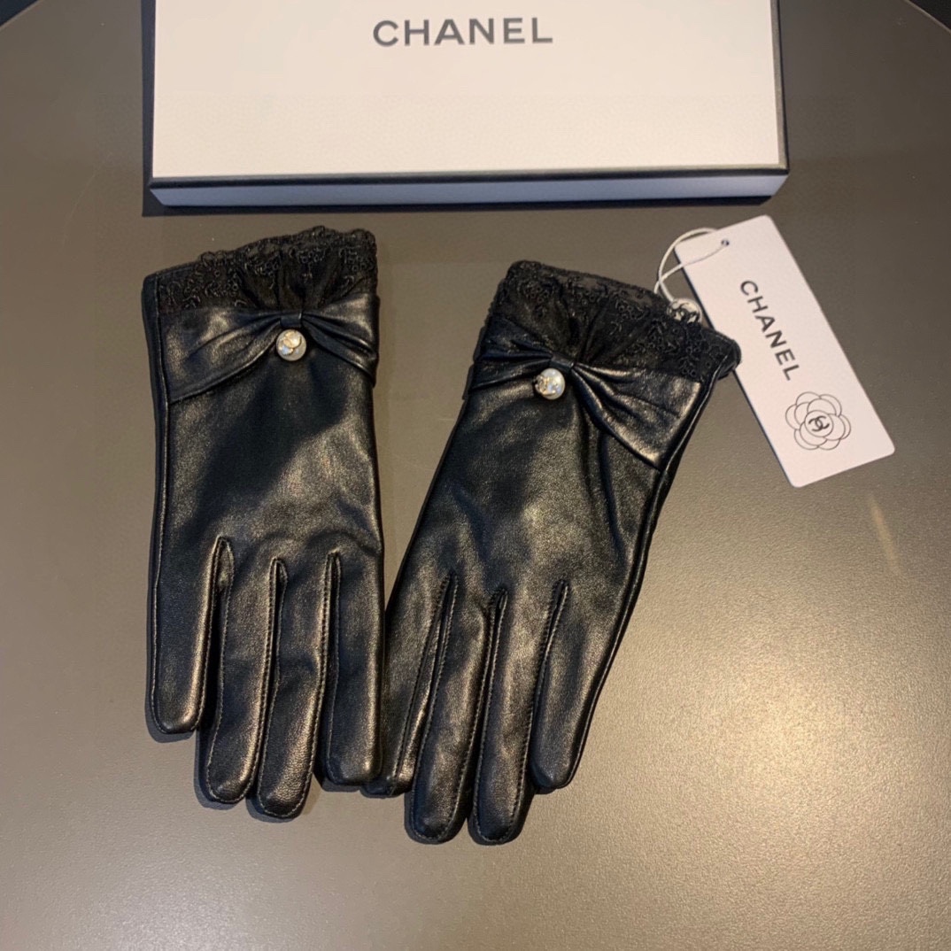 新款独家首发触屏手套Chanel香奈