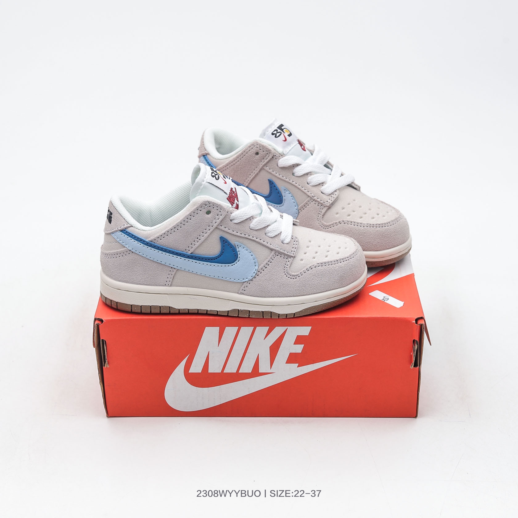 图片[9]-耐克 Nike SB Dunk Low SB童鞋复古低帮休闲运动滑板板鞋 货号；CU1727 198 尺码：22 23 24 25 26 27 28 29 30 31 32 33 34 35 36 37-选品中心
