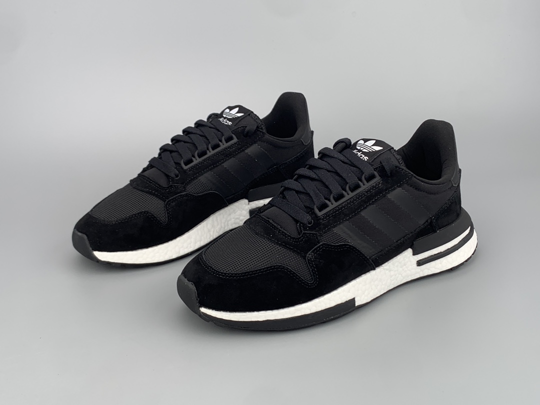 “特价”AdidasZX500RMBoost阿迪达斯亲友限定跑步休闲鞋延续ZX500的复古跑鞋风格鞋身由