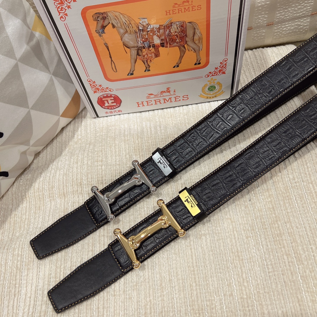 .Hermès 💕 ✨ 24K 💕 💞 💕 💍 3.8CM Hermes Cintura Cintura