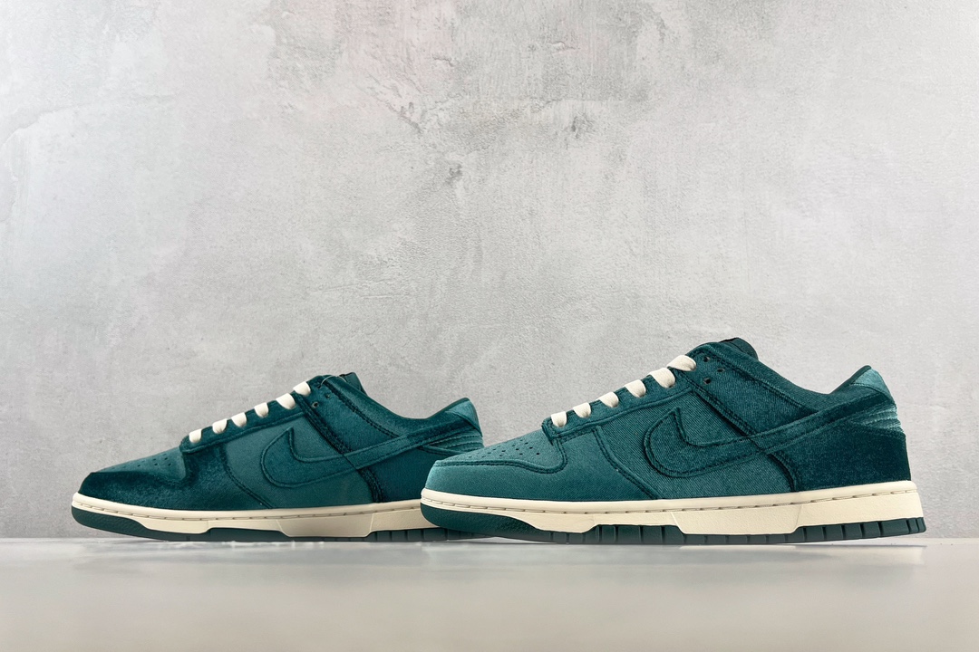 Nike Dunk Low ”Atomic Teal” 天鹅绒 绿色 DZ5224-300