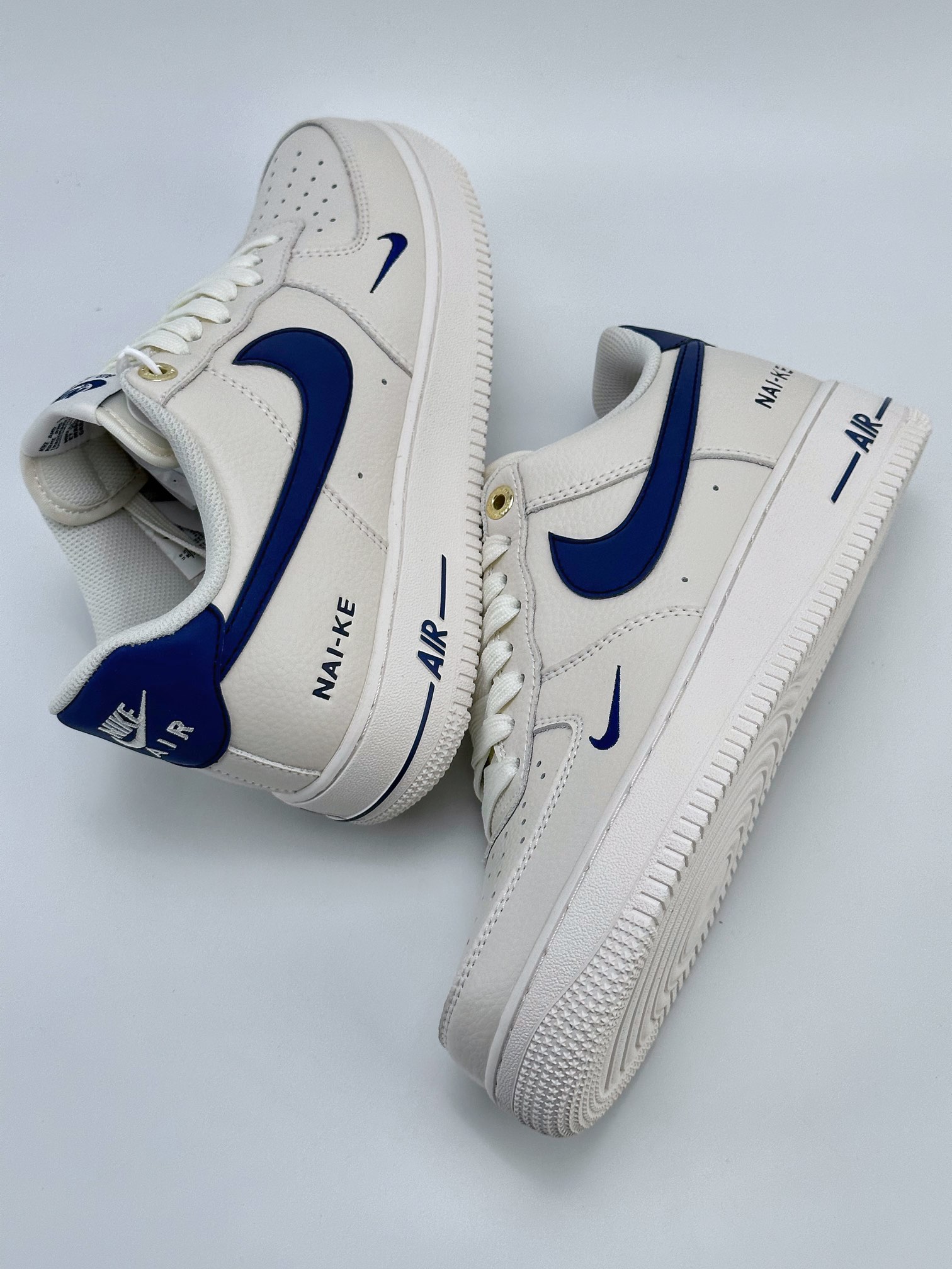 Nike Air Force 1 Low 07 Letter White Dark Blue NK0621-966