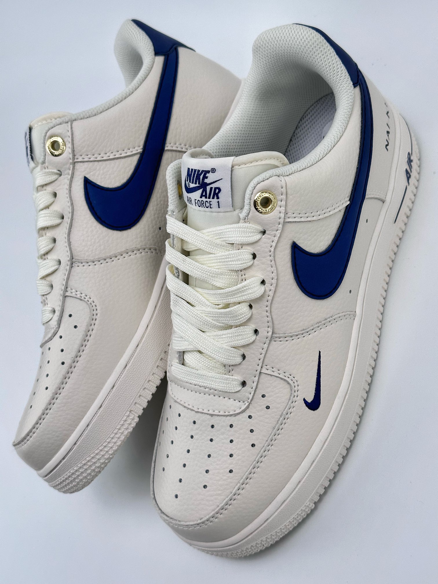 Nike Air Force 1 Low 07 Letter White Dark Blue NK0621-966