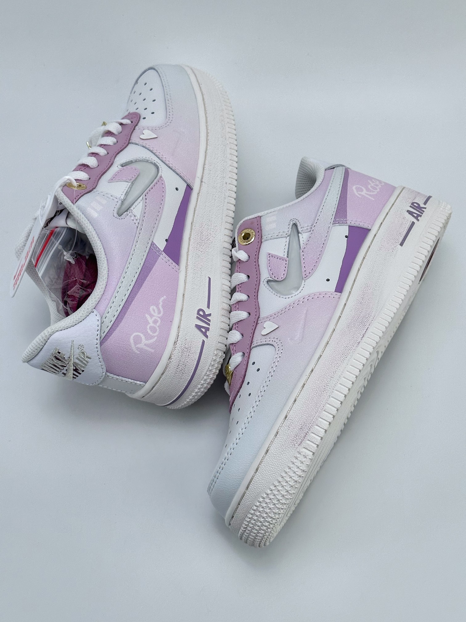 Nike Air Force 1 Low 07 Custom Gradient Girl Pink DZ5616-100