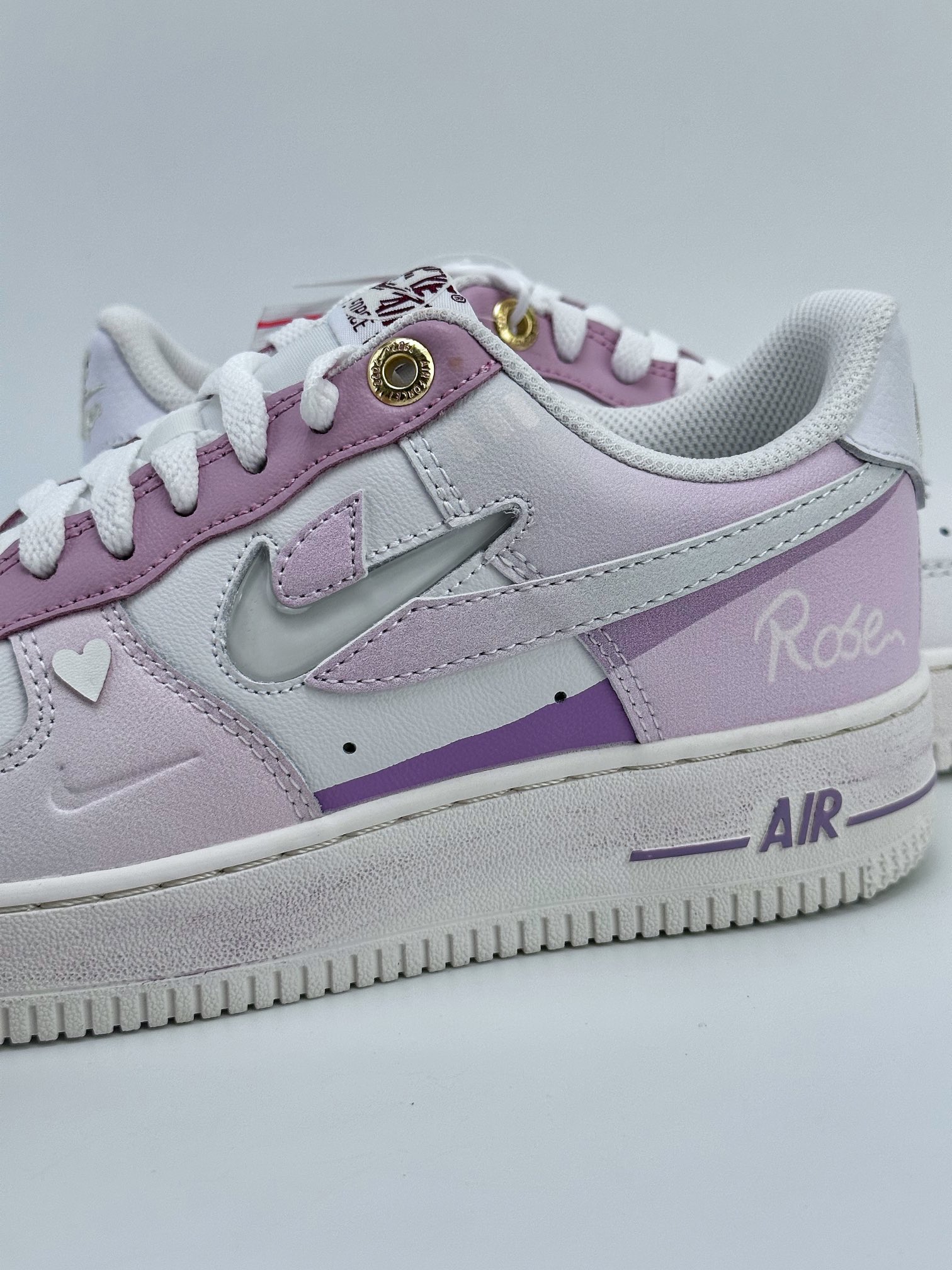 Nike Air Force 1 Low 07 Custom Gradient Girl Pink DZ5616-100