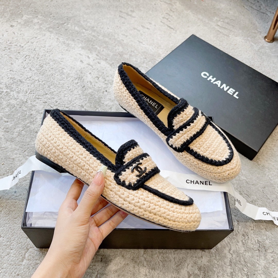 CHANEL Mules Loafers | Vintage Luxe Loafers | Double C Metal Buckle + Oiled Wax Calfskin